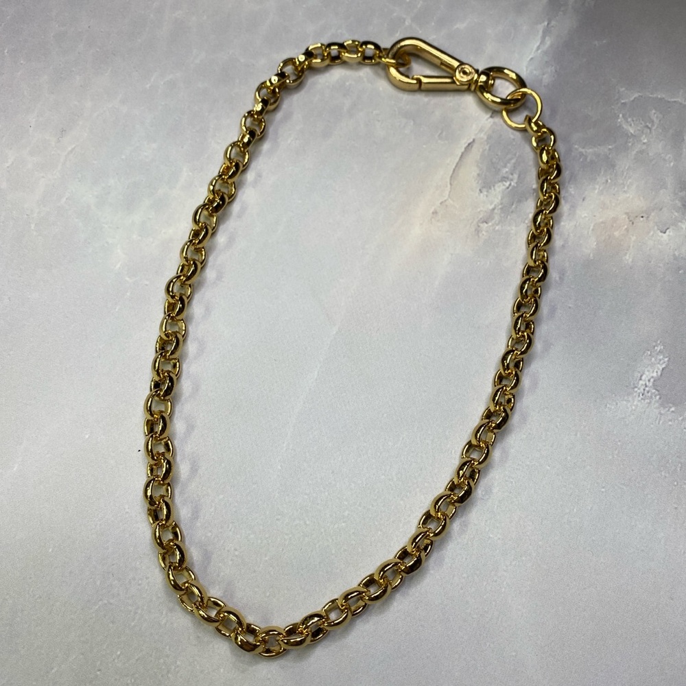 Gold Filled Circle Link Chain Necklace